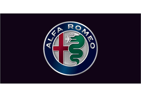 Alfa Romeo Horizontal Flag