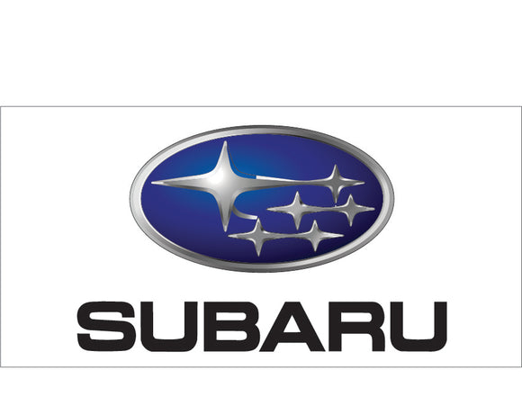 Subaru Horizontal Flag