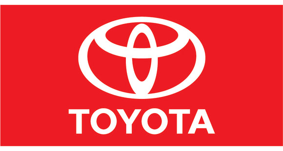 Toyota Horizontal Flag