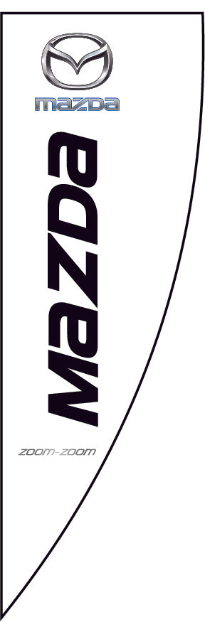 Mazda Large Sail Flag