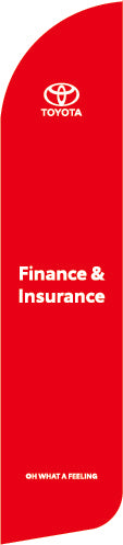 Toyota Finance & Insurance Red Swooper