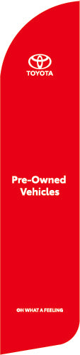 Toyota Pre-Owned Red Swooper