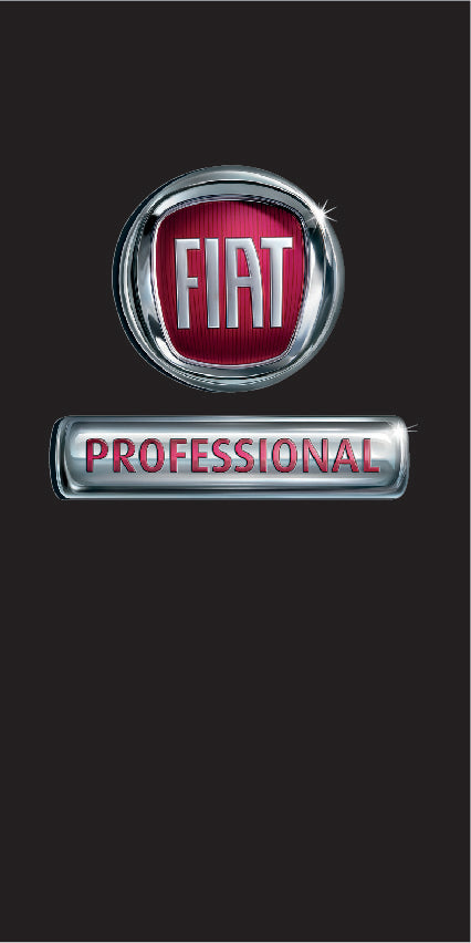 Fiat Professionals Vertical Flag