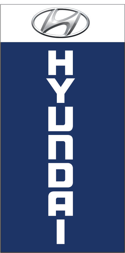 Hyundai Vertical Flag