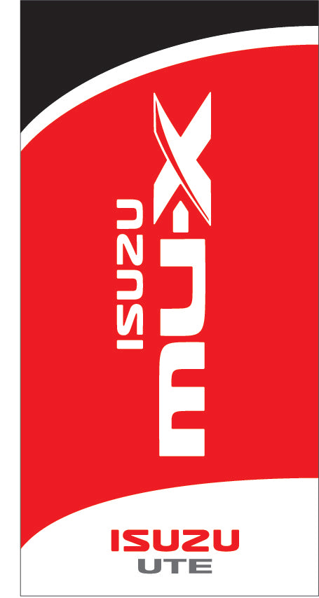 Isuzu MU-X Vertical Flag