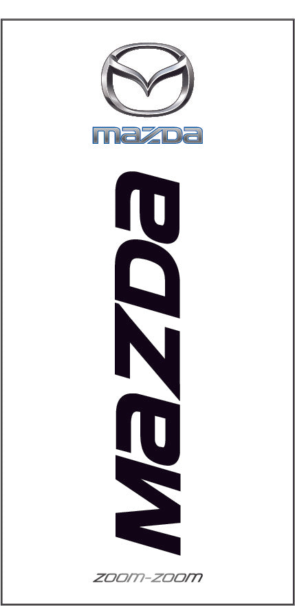 Mazda Vertical Flag