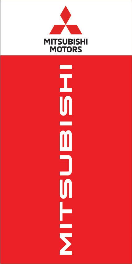 Mitsubishi Vertical Flag