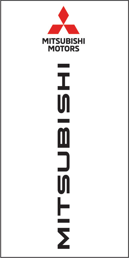 Mitsubishi Vertical Flag