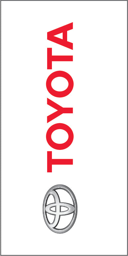 Toyota Vertical Flag