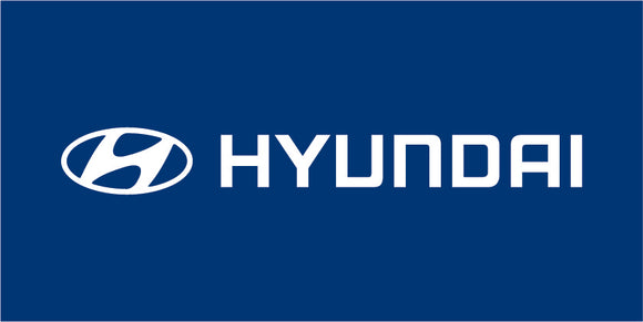 Hyundai Horizontal Flag