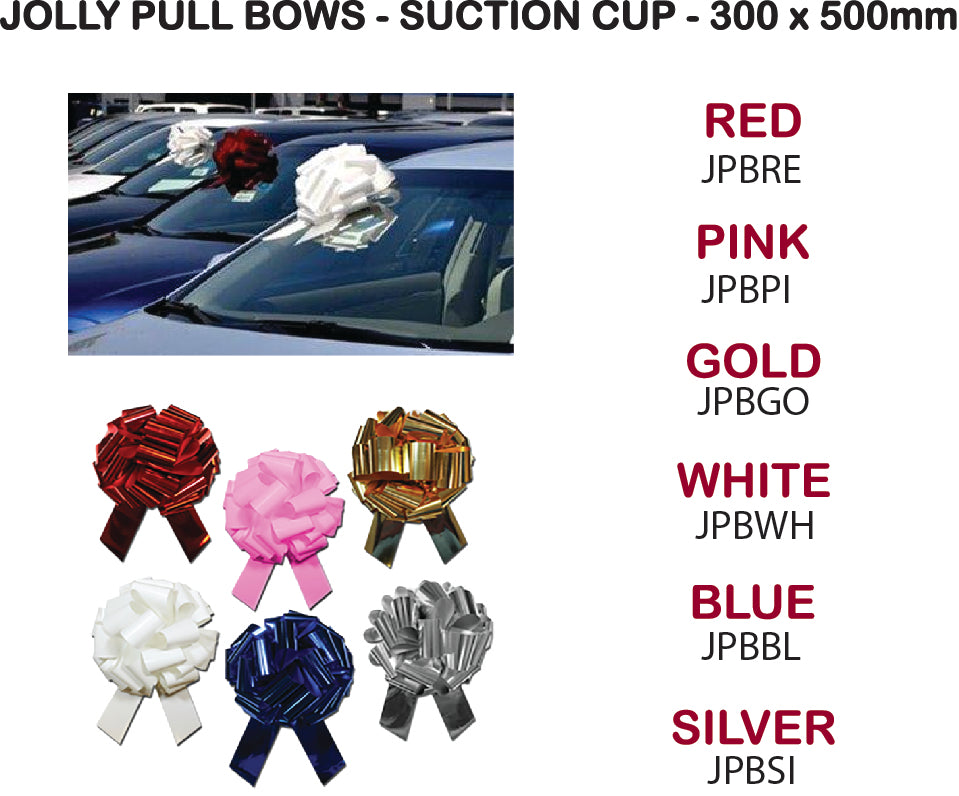 Jolly Pull Bow Auto Sales Promotions