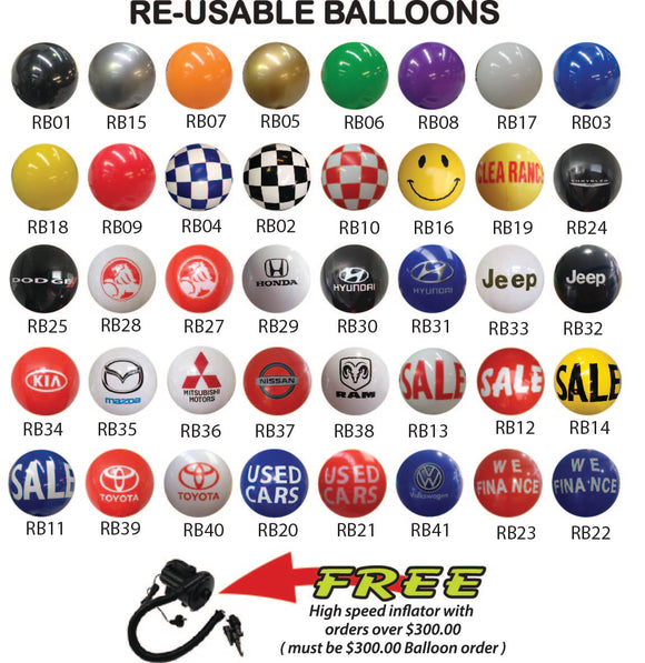 Re-usable Balloons
