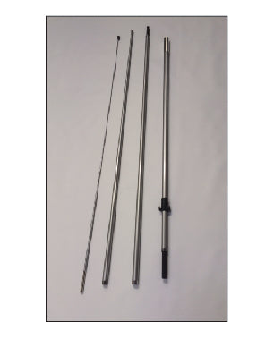 Full Graphite Suits Spindle - 4 Piece Pole 4.7 metre