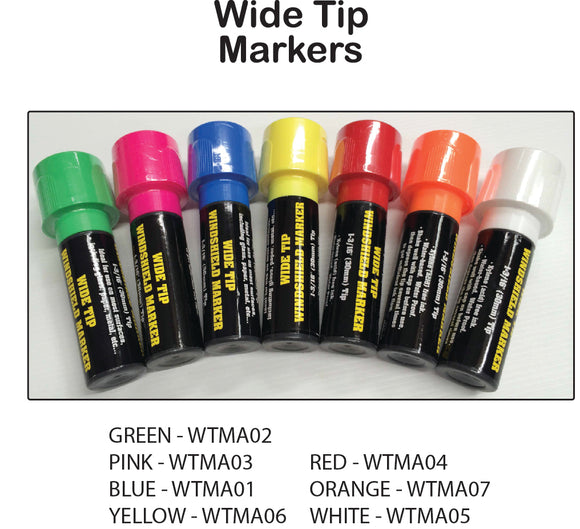 Wide Tip Markers