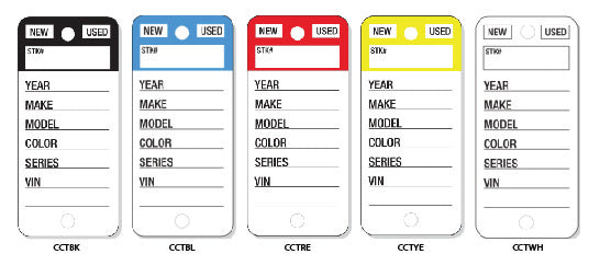 Colour Coded Tags