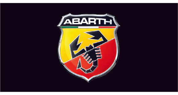 Abarth Horizontal Flag