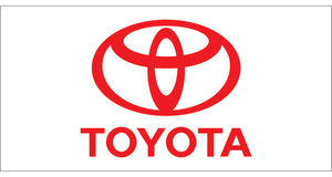 Toyota Horizontal Flag