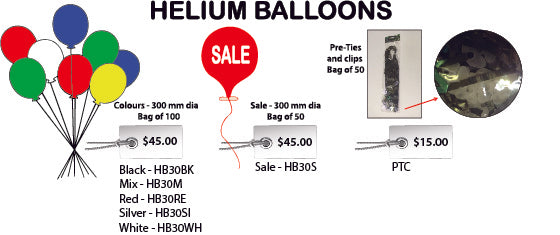 Helium Balloons