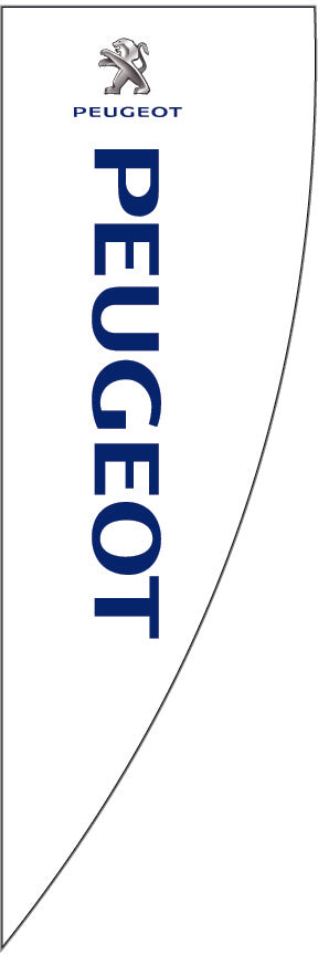 Peugeot Large Sail Flag