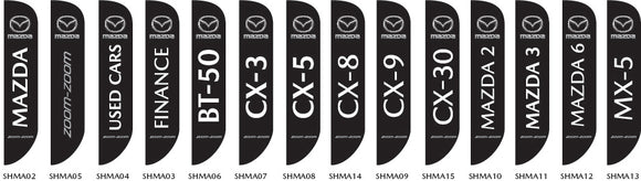 Shade Flags - Mazda