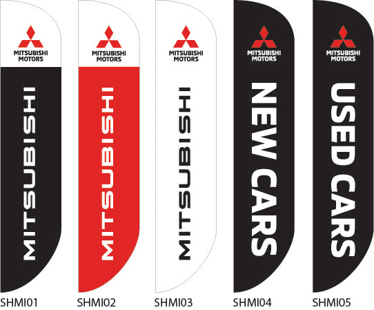 Shade Flags - Mitsubishi