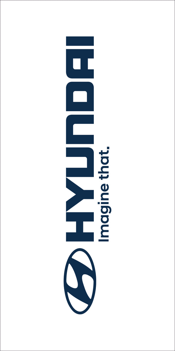 Hyundai Vertical Flag