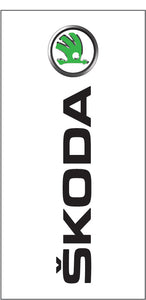 Skoda Vertical Flag